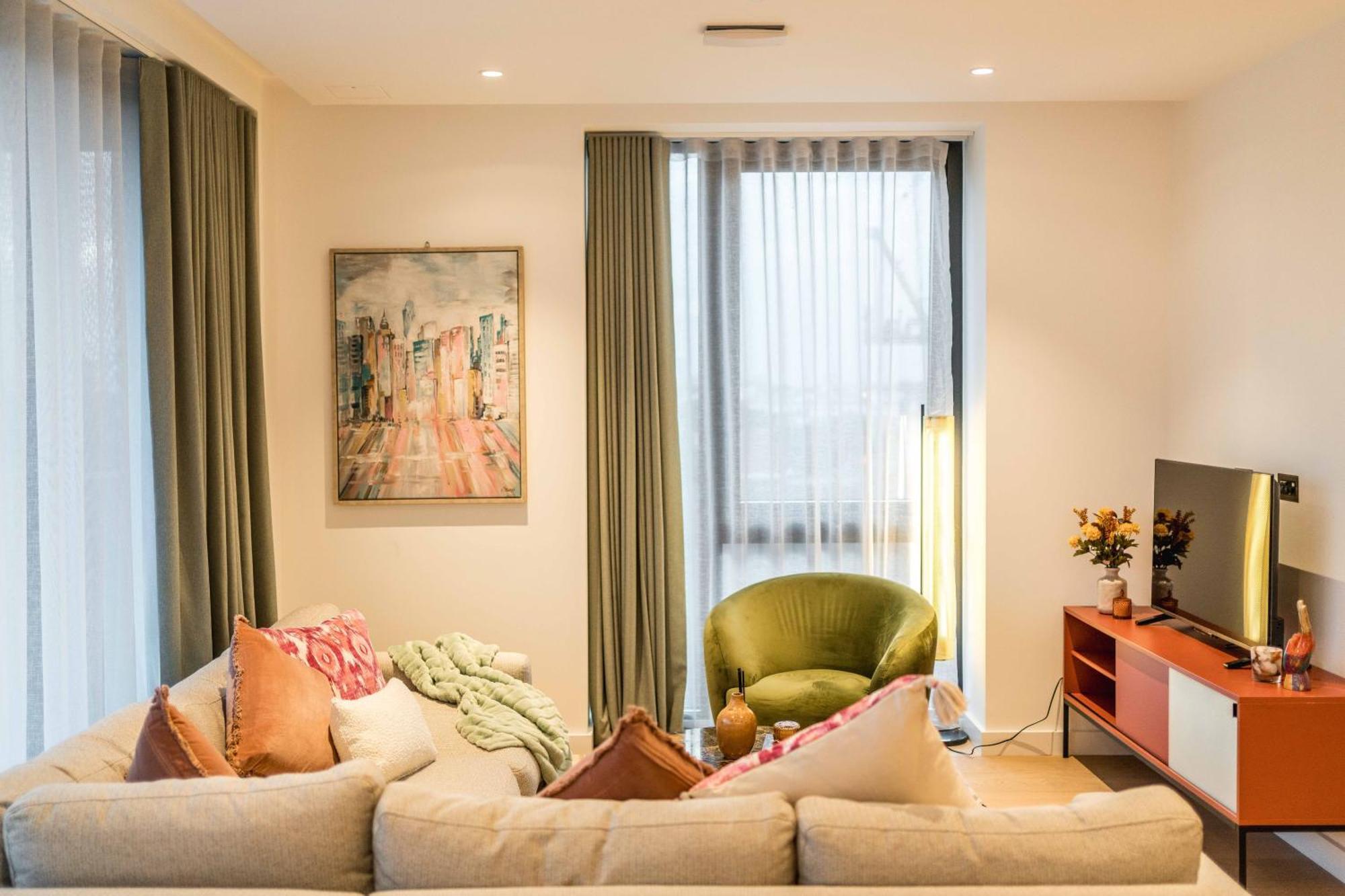 Aparthotel Kings Cross-luxury-sunset City View-gym-office Place-elevator