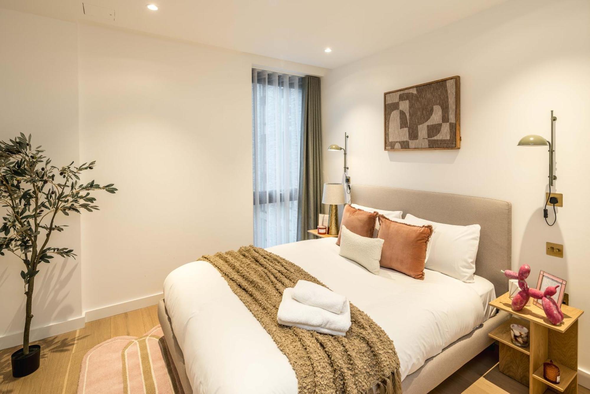 Kings Cross-luxury-sunset City View-gym-office Place-elevator Aparthotel Londra