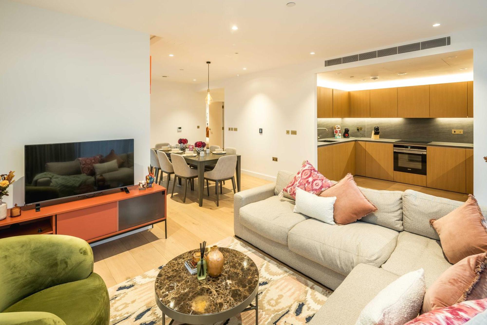 Kings Cross-luxury-sunset City View-gym-office Place-elevator