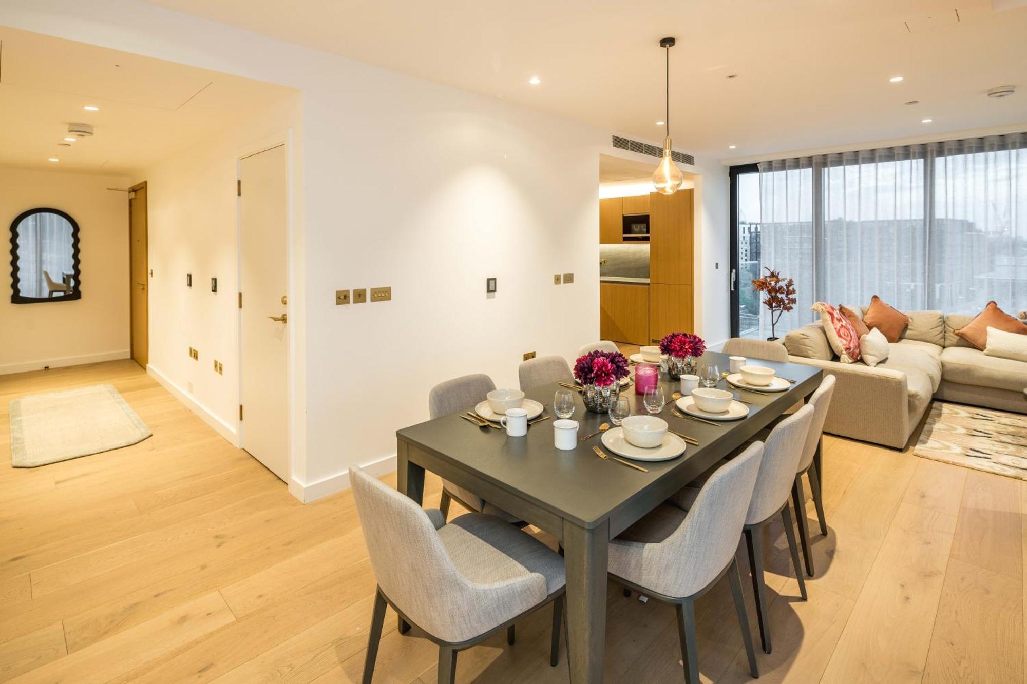 Kings Cross-luxury-sunset City View-gym-office Place-elevator Aparthotel Londra