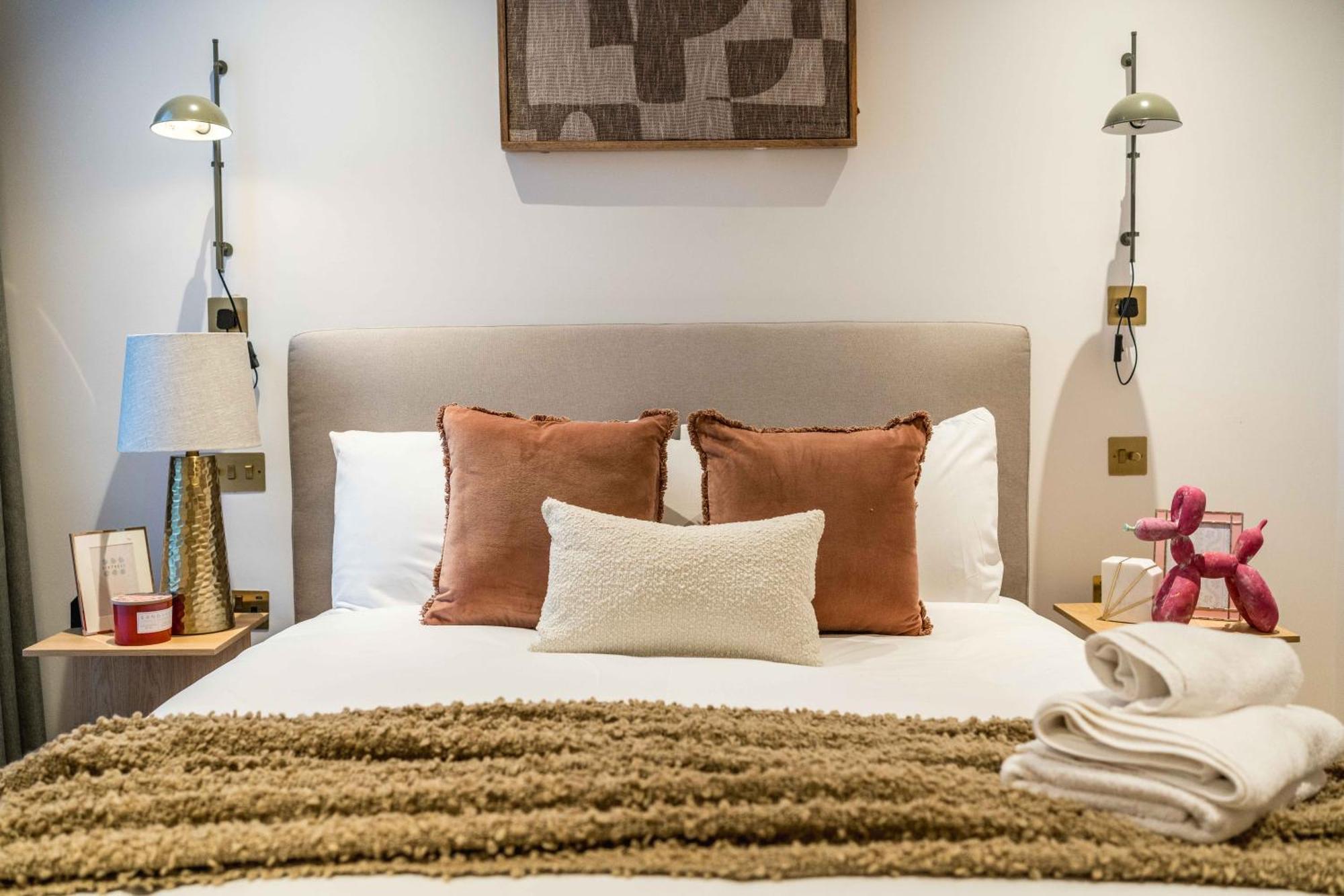 Kings Cross-luxury-sunset City View-gym-office Place-elevator Aparthotel Londra