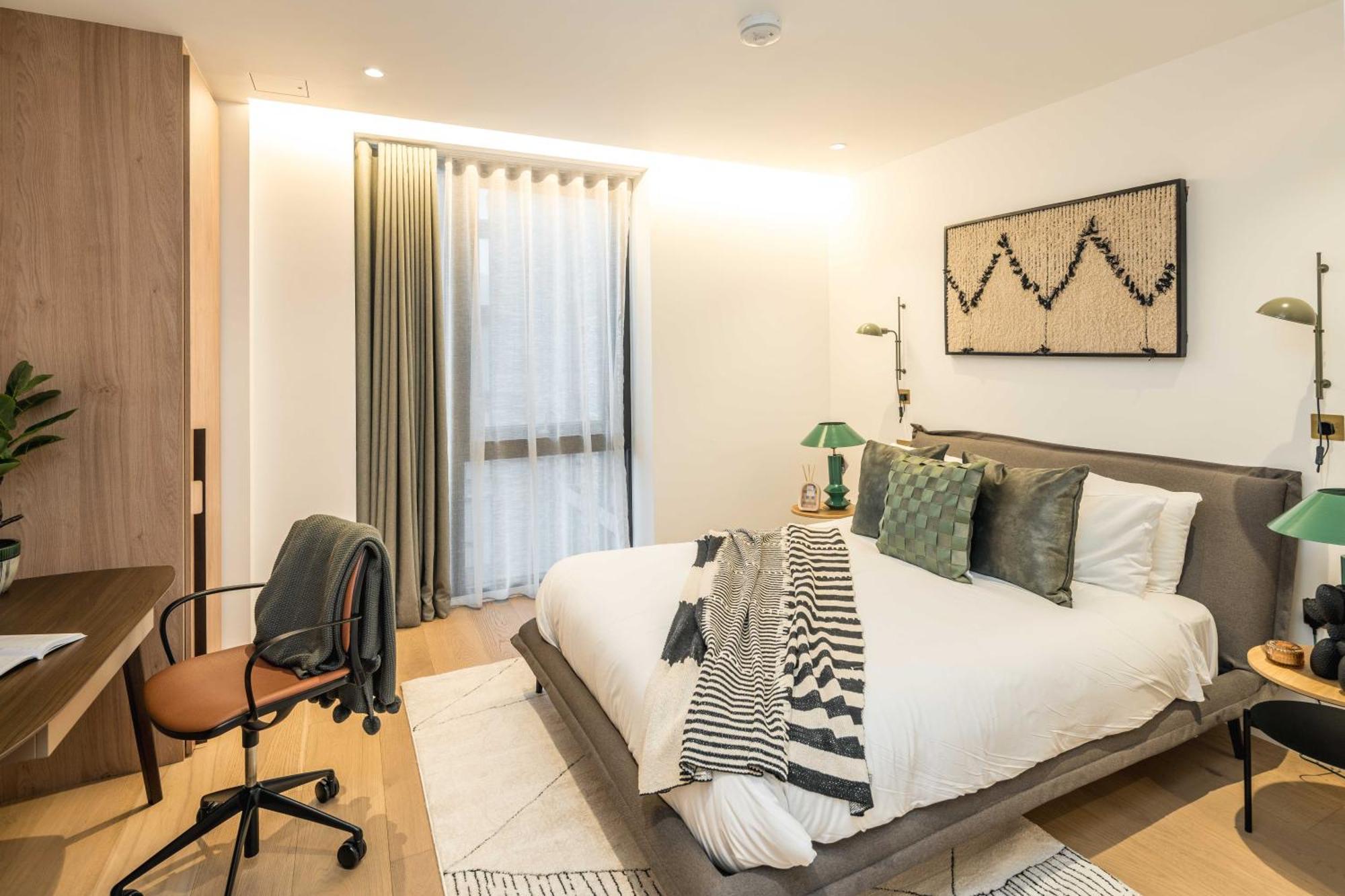 Kings Cross-luxury-sunset City View-gym-office Place-elevator Aparthotel Londra